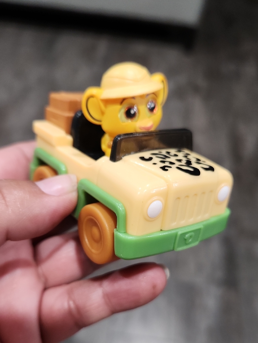 Disney Simba Doorables In Jeep
